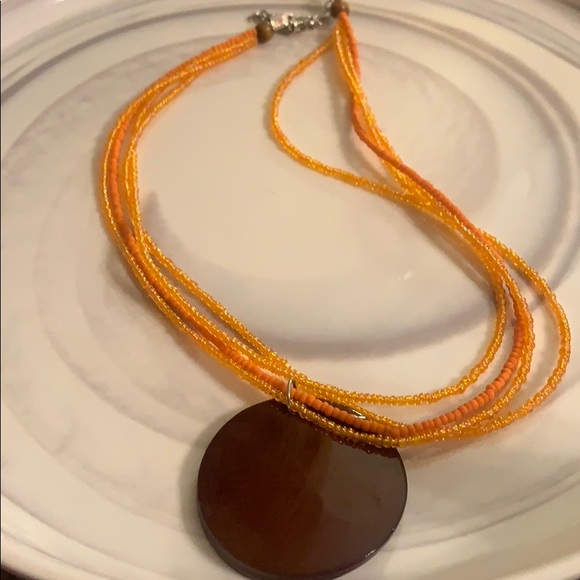 Handmade Beaded Necklace - NEW - Picture 2 of 4